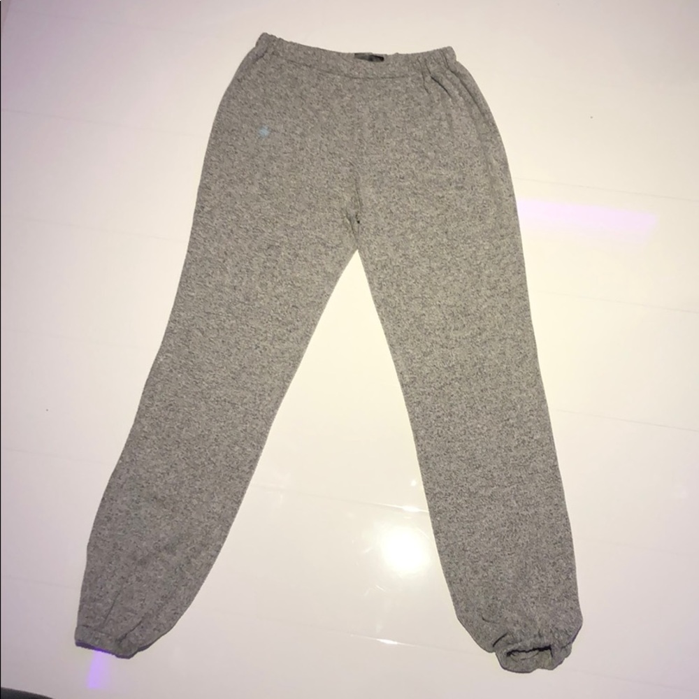 Grey sweatpants